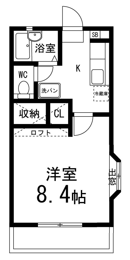 ティエラ泉の間取り