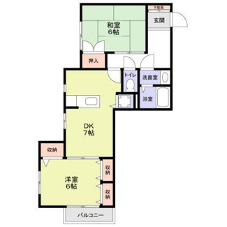 【間取り】 | サロマ壱番館
