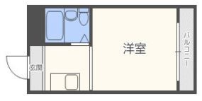 【間取り】 | YOUハイム衣摺Ⅱ番館
