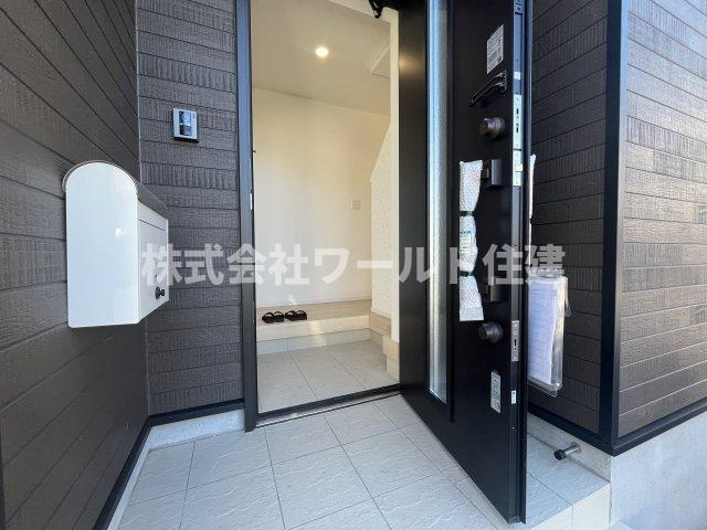 飯能市双柳第40の玄関