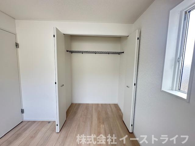 【新築戸建】　いわき市内郷内町第7　全1棟の収納|同社施工写真　大きなスペースがあり、収納には困りません
