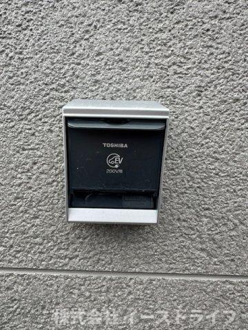 【新築戸建】　いわき市内郷内町第7　全1棟のセキュリティ|同社施工写真　テレビモニター付きインターフォン