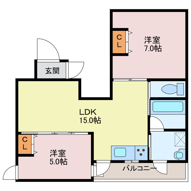 SKビルの間取り