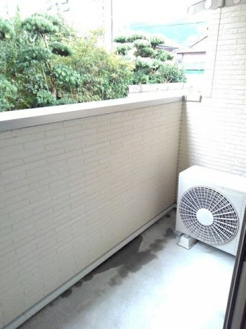 ハッピー　メゾンのバルコニー|バルコニー付きです