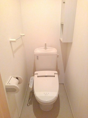 ハッピー　メゾンのトイレ|清潔感のあるトイレです