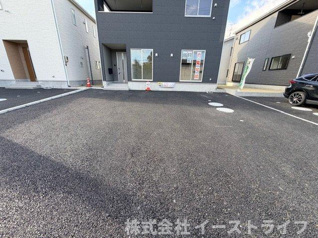 【新築戸建】　いわき市泉町滝尻第9の駐車場|2号棟のカースペースです