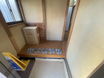 【玄関】 | 真岡市久下田3DK中古住宅