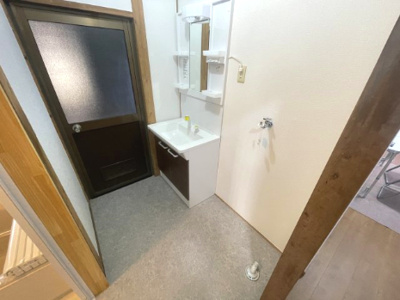 【独立洗面台】 | 真岡市久下田3DK中古住宅