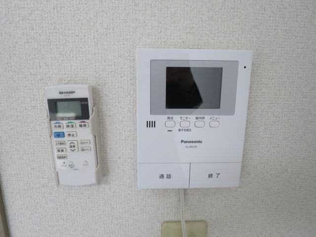 クレスト壱番館の設備|ＴＶモニターホン（録画機能付）