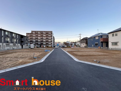 【前面道路含む現地写真】 | 座間市入谷西　新築全16棟