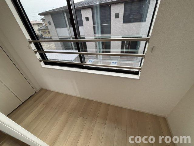 ヒカルサ藤枝高柳Ⅰのバルコニー