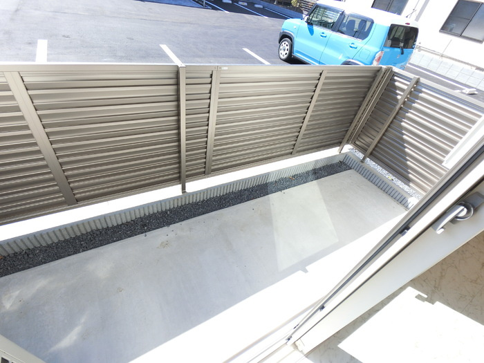 ステラマリスＡのバルコニー