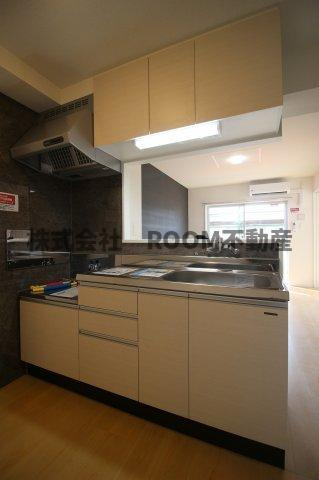 Green Terrace Toshimi（グリーンテラストシミ））のキッチン|お料理しやすいキッチンです