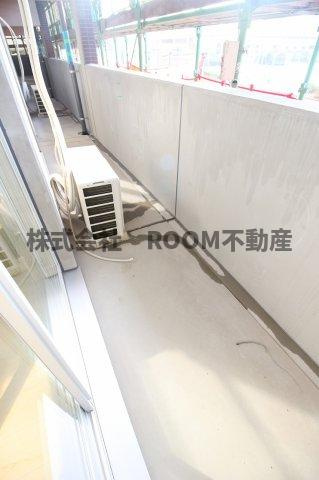 Green Terrace Toshimi（グリーンテラストシミ））のバルコニー|お洗濯にも便利なバルコニー付き