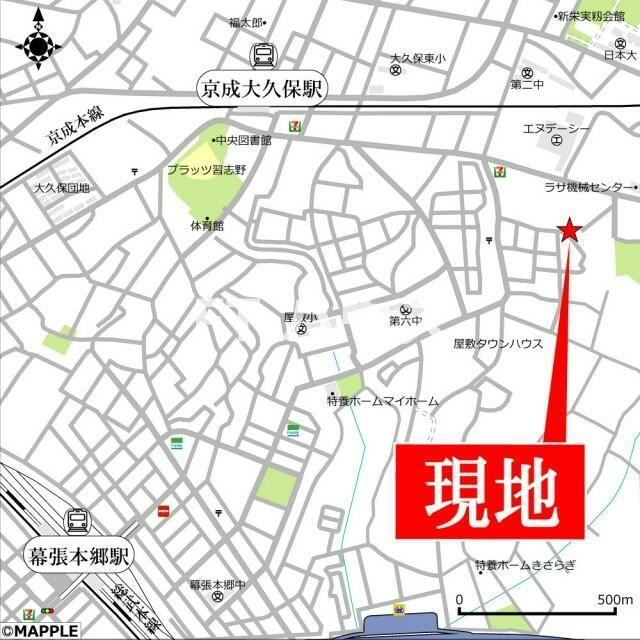 Ｈ・Ｙ　Ⅱ棟の地図