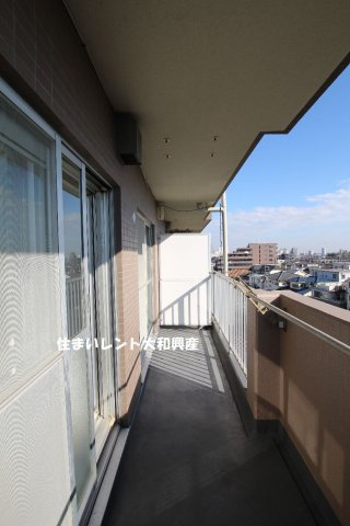 ＮＳ相模大野マンションのバルコニー