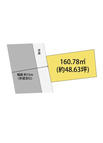 和歌山市砂山南1丁目・土地・127627の区画図