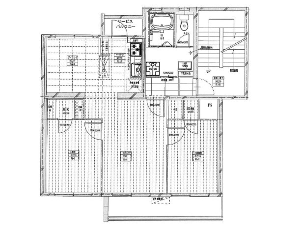 香里三井EG住宅の間取り|間取り図はいかがですか？ご希望を叶える間取りですか？リビングの広さは？水回りの位置は？カウンターキッチン？など色々な情報が集約されています。弊社ではリフォームなどのご相談も承っております。