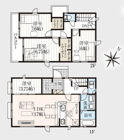 所沢市中富南4期　全8棟　新築戸建　グラファーレデザイン