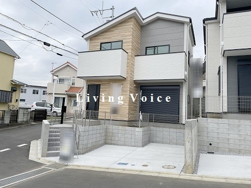 【外観】 | 【仲介手数料０円】秦野市尾尻2期　新築一戸建て　1号棟　全2棟 | 1号棟　秦野市尾尻2期　新築一戸建て　全2棟