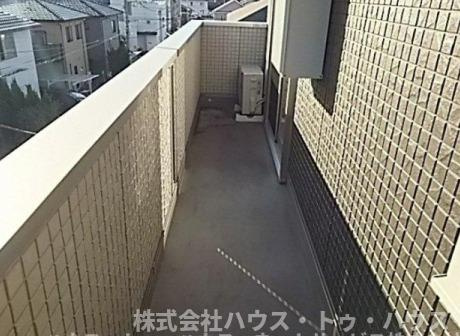 パーク根郷のバルコニー