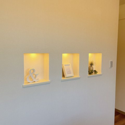 【完成予想図】 | 建築条件付き土地/南大泉7区画 | 飾り棚があり、季節を感じる小物や、思い出の写真など飾れます