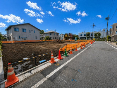 【前面道路含む現地写真】 | 建築条件付き土地/南大泉7区画 | 6.0mの前面道路