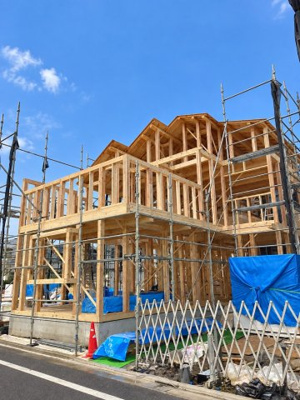 【外観】 | 大泉学園7棟 | 着工しました！
完成までの過程を現地でご覧ください