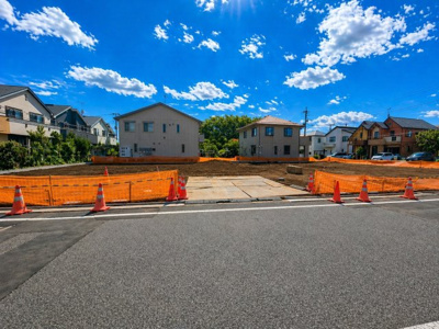【前面道路含む現地写真】 | 建築条件付き土地/南大泉7区画 | 日当たり良好です。
