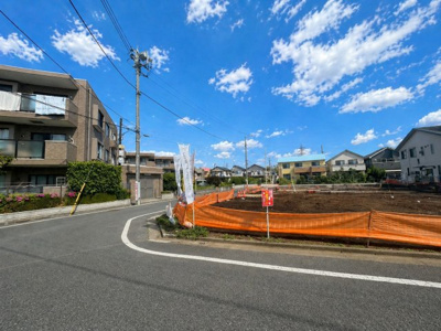 【前面道路含む現地写真】 | 建築条件付き土地/南大泉7区画 | 車通りの少ない閑静な住宅街