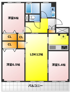 【間取り】 | さくらパレス
