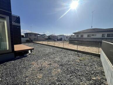 【庭】 | 真岡市八木岡5LDK中古住宅