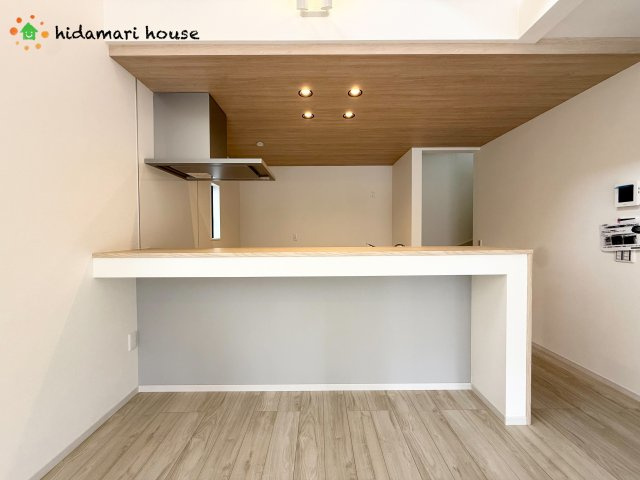 桶川市末広3期　新築戸建　TERRACE01の内装|キッチンカウンター