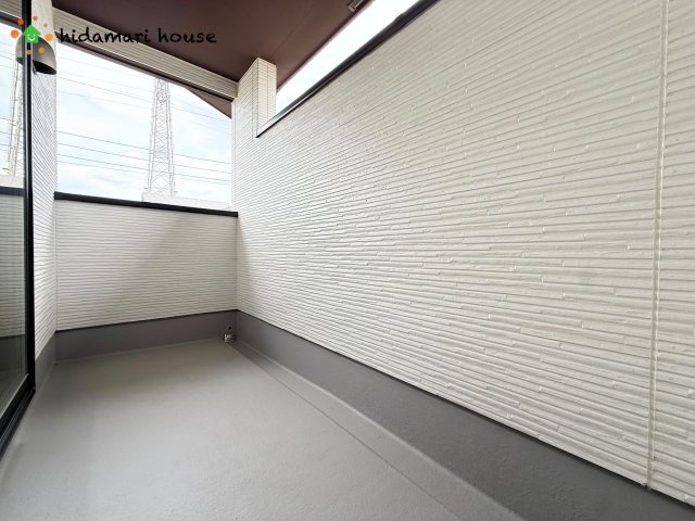 桶川市末広3期　新築戸建　TERRACE01のバルコニー