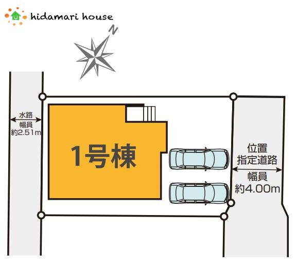 桶川市末広3期　新築戸建　TERRACE01の区画図
