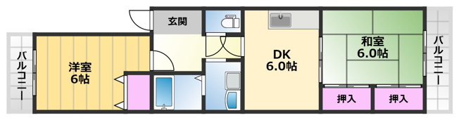 【間取り】 | グレース東上野芝