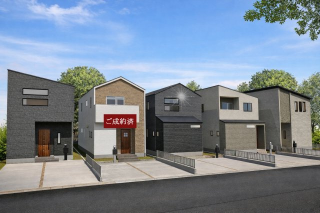 【長久手市仲田 全5棟 3号棟】47坪/陽当り◎/南庭付き