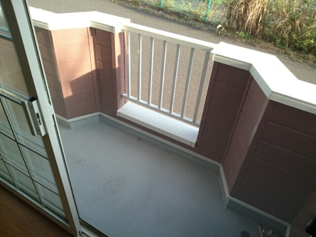 コーポ太陽Ⅱのバルコニー