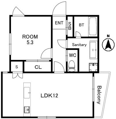 サンジェルマン西小岩の間取り