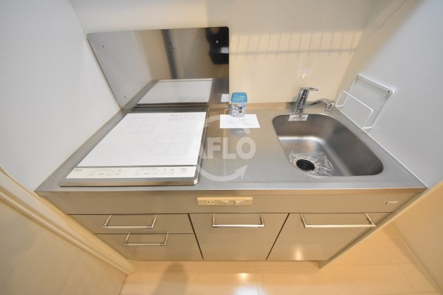 APRILE南森町のキッチン|APRILE南森町（旧名：アスール南森町）　IH２口コンロ