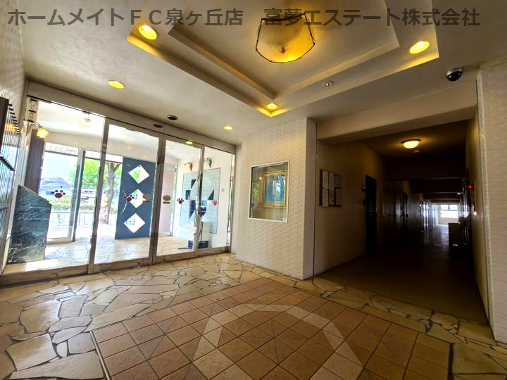 アンジュリヴェールのロビー