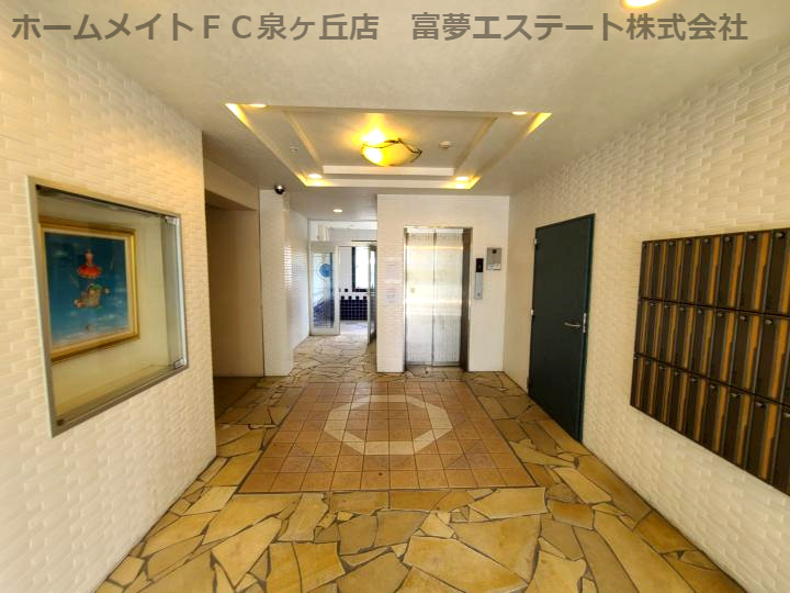 アンジュリヴェールのロビー