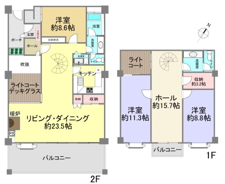 熱海パサニアクラブの間取り