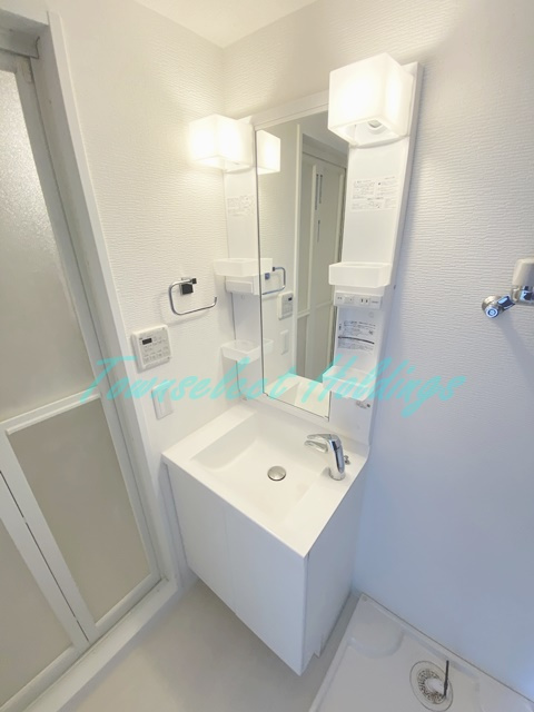 ライフゾーン藤沢の洗面所|忙しい朝には欠かせない洗面所です
