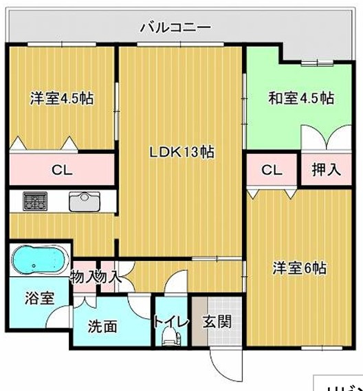 グランアッシュ寝屋川シティマークサウスリッジの間取り|間取り図はいかがですか？ご希望を叶える間取りですか？リビングの広さは？水回りの位置は？カウンターキッチン？など色々な情報が集約されています。弊社ではリフォームなどのご相談も承っております。
