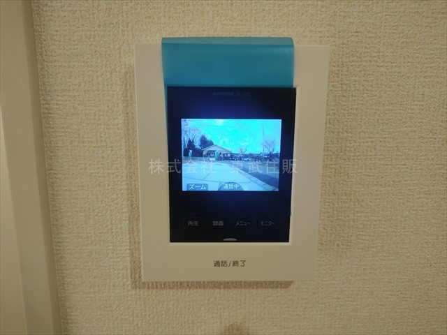 【セキュリティ】 | 寄居町露梨子　全8棟　6号棟 | TVモニター付インターホン