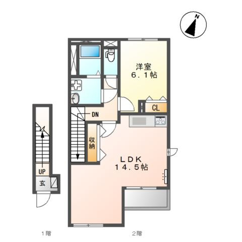 【間取り】 | ディモア　パレス