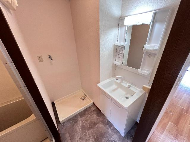 【洗面所】 | レジデンス住崎 | 洗面