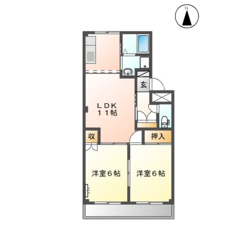 【間取り】 | レジデンス住崎