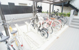 【その他共用部分】 | リブリ・南与野 | 駐輪場です。